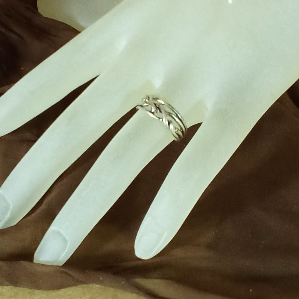 Silver Puzzle Ring - Picture 3 of 3